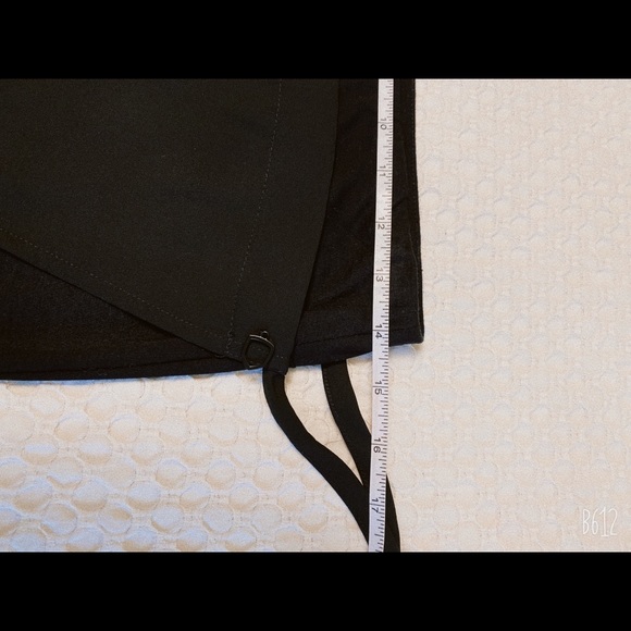 Rudsak Marcelino Black Jersey/Chiffon Skirt Medium - Picture 10 of 11